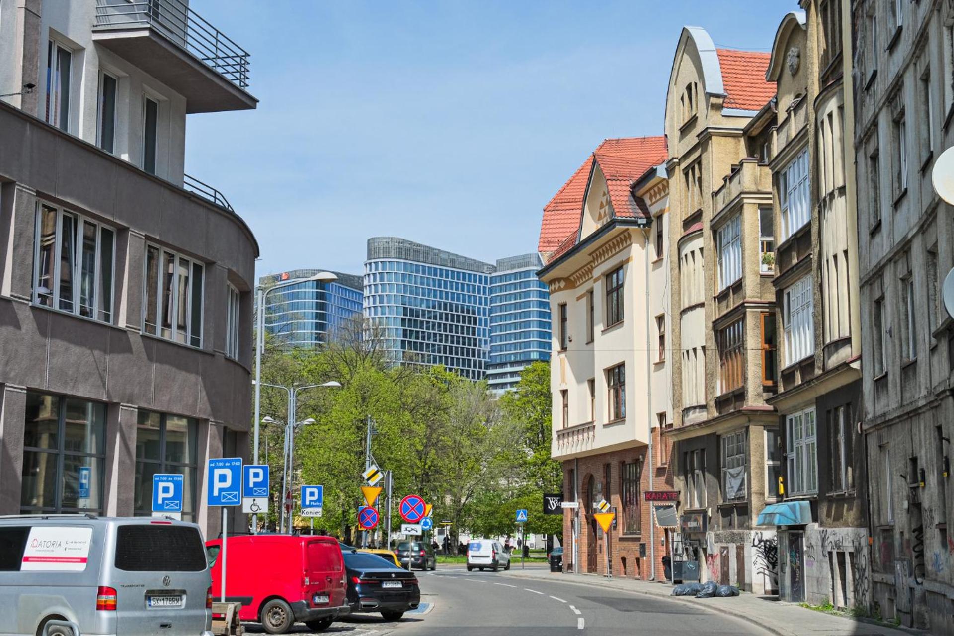 Citycenterapartment/M2/2 Katowice Exteriör bild